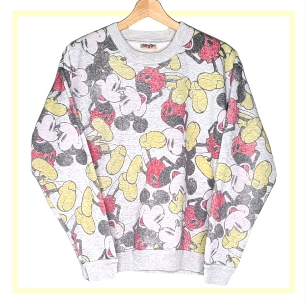 Mickey Mouse Junk Food Sweatshirt Top